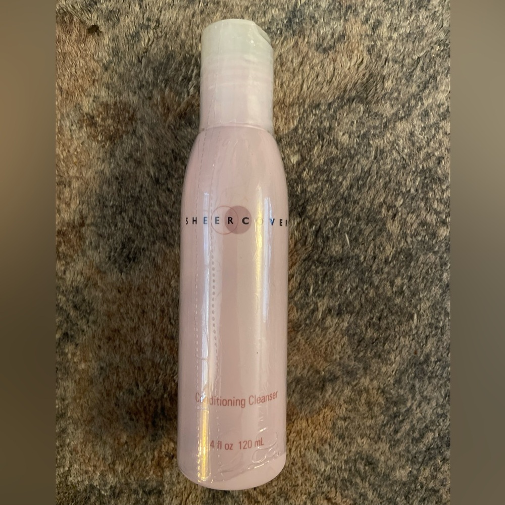Sheer Cover Conditioning Cleanser Large 4 fl oz/120ml NEW FACTORY SEALED